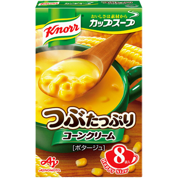 味の素 クノール カップスープ つぶたっぷりコーンクリーム 1箱(8食)