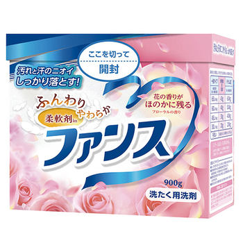 第一石鹸 ファンス 衣料用洗剤 柔軟剤in 900g 1セット(10個)