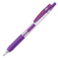 ゼブラ ジェルボールペン サラサクリップ 0.3mm 紫 JJH15-PU 1本