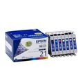 エプソン インクカートリッジ 7色パック IC7CL21 1箱(7個:各色1個)