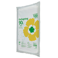 TANOSEE ゴミ袋エコノミー 半透明 90L 1セット(500枚:100枚×5パック)