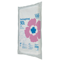 TANOSEE ゴミ袋エコノミー 乳白半透明 90L 1セット(500枚:100枚×5パック)