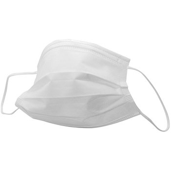 不織布マスク 三層式 ホワイト 1パック(50枚)