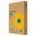 TANOSEE ゴミ袋エコノミー 半透明 45L BOXタイプ 1セット(1100枚:110枚×10箱)