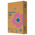 TANOSEE ゴミ袋エコノミー 乳白半透明 20L BOXタイプ 1セット(2200枚:110枚×20箱)