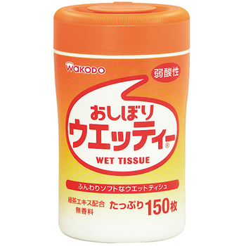 アサヒグループ食品 WAKODO おしぼりウェッティー 本体 1本(150枚)