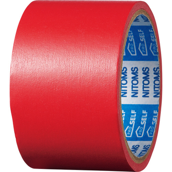 ニトムズ 軽包装用和紙テープ 45mm×8m 赤 J6818 1巻