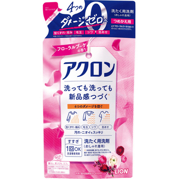 ライオン アクロン フローラルブーケの香り つめかえ用 400ml 1パック