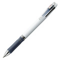 ゼブラ 多色油性ボールペン クリップ-オン スリム3C 0.7mm (軸色 白) B3A5-W 1本
