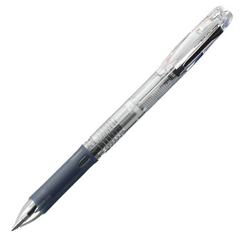 ゼブラ 3色油性ボールペン クリップ-オン スリム3C 0.7mm (軸色:透明) B3A5-C 1本