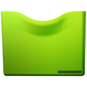 ソニック ネオジマグネットポケット A4 緑 MP-447-G 1個