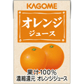 カゴメ オレンジジュース 業務用 100ml 紙パック 1セット(72本:36本×2ケース)