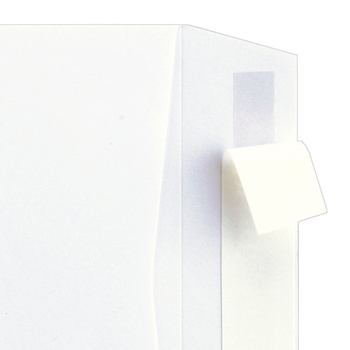 TANOSEE 窓付封筒 裏地紋なし 長3 テープのり付 80g/m2 ホワイト(窓:フィルム) 1パック(100枚)