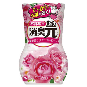 小林製薬 お部屋の消臭元 幸せはこぶフェアリーローズ 400mL 1セット(3個)