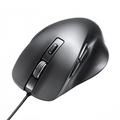 サンワサプライ 有線ブルーLEDマウス(5ボタン) ブラック MA-YB518BK 1個