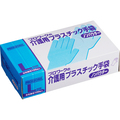 中部物産貿易 介護用プラスチック手袋 ノンパウダー L 1箱(100枚)