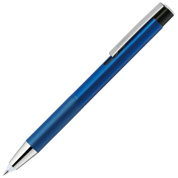 ゼブラ ライト付き油性ボールペン ライトライトα 0.7mm 黒 (軸色:ブルー) P-BA96-BL 1本