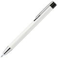 ゼブラ ライト付き油性ボールペン ライトライトα 0.7mm 黒 (軸色:ホワイト) P-BA96-W 1本