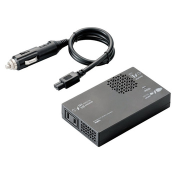 エレコム 車載用DC-ACインバーター LPA-CIVT150BK 1個
