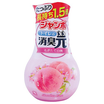 小林製薬 トイレの消臭元ジャンボ もぎたて白桃 600ml/個 1セット(3個)