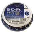 ハイディスク 録画用BD-R 130分 1-6倍速 ホワイトワイドプリンタブル スピンドルケース HDVBR25RP10SP 1パック(10枚)