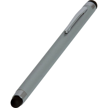 ナカバヤシ ツインヘッドタッチペン シルバー ECTP-11SL 1本