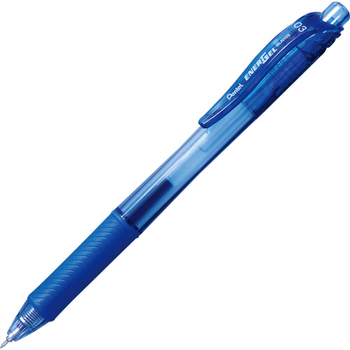 ぺんてる ゲルインキボールペン エナージェル・エックス 0.3mm 青 BLN103-C 1セット(10本)