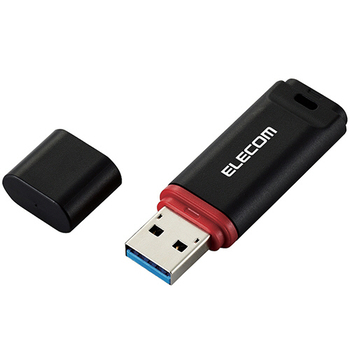 エレコム データ復旧付きUSB3.2(Gen1)メモリ 32GB ブラック MF-DRU3032GBKR 1個