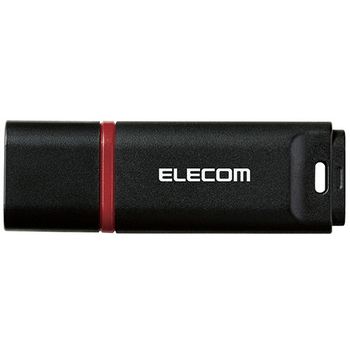 エレコム データ復旧付きUSB3.2(Gen1)メモリ 64GB ブラック MF-DRU3064GBKR 1個