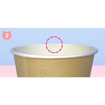 日本デキシー 断熱レリーフカップ ねこっぷ 336ml(11オンス) KDPR11NN 1パック(10個)