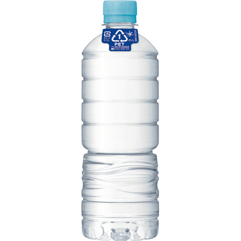 アサヒ飲料 おいしい水 天然水 ラベルレス 600ml ペットボトル 1セット(48本:24本×2ケース)