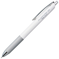 ぺんてる 油性ボールペン フローチューン 0.4mm 黒 (軸色:ホワイト) BZN204-A 1セット(10本)