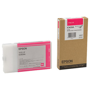 エプソン PX-P/K3インクカートリッジ マゼンタ 220ml ICM39A 1個