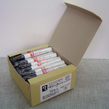 寺西化学 油性マーカー マジックインキ No.500(細書き用) 黒 M500-T1-50P 1パック(50本)