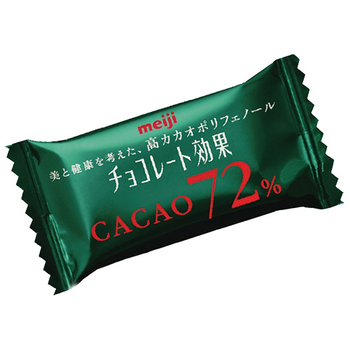 明治 チョコレート効果 カカオ72% 大袋 1袋(45枚)
