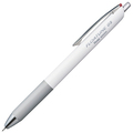 ぺんてる 油性ボールペン フローチューン 0.5mm 赤 (軸色:ホワイト) BZN205-B 1セット(10本)