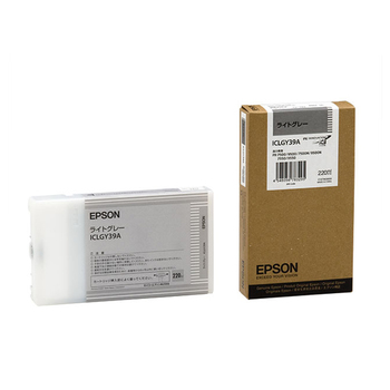 エプソン PX-P/K3インクカートリッジ ライトグレー 220ml ICLGY39A 1個