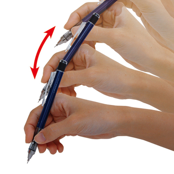 トンボ鉛筆 シャープペンシル モノグラフ 0.5mm (軸色 ブルー) DPA-132D 1本