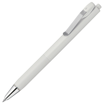ゼブラ 油性ボールペン ブレンU 0.5mm 黒 (軸色:白) BAS87-W 1セット(10本)
