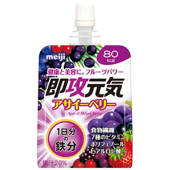 明治 即攻元気ゼリー アサイーベリー 180g 1個