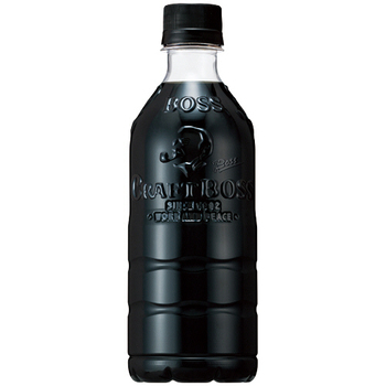 サントリー クラフトボス ブラック ラベルレス 500ml ペットボトル 1セット(48本:24本×2ケース)