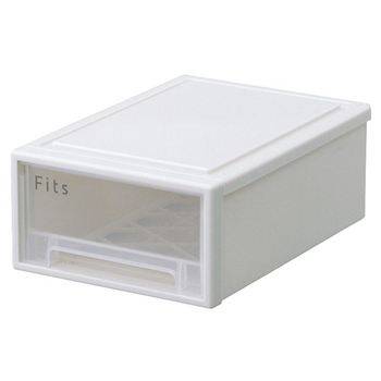 天馬 Fits フィッツケース 27-18 ホワイトクリア 1個