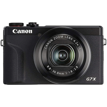 キヤノン デジタルカメラ PowerShot G7 X MarkIII ブラック 3637C004 1台