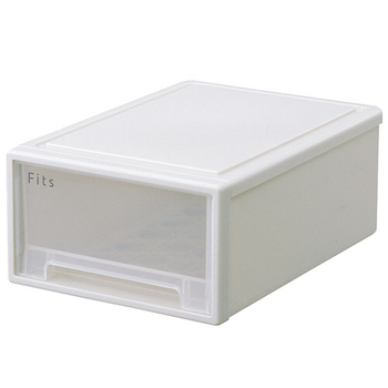 天馬 Fits フィッツケース 36-25 ホワイトクリア 1個