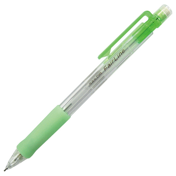 セーラー万年筆 再生工場 フェアライン シャープペンシル 0.5mm (軸色 グリーン) 21-3083-560 1本