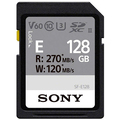 ソニー SDXC UHS-II メモリーカード 128GB Class10 SF-E128 1枚