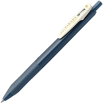 ゼブラ ジェルボールペン サラサクリップ 0.5mm ブルーグレー JJ15-VBGR 1本