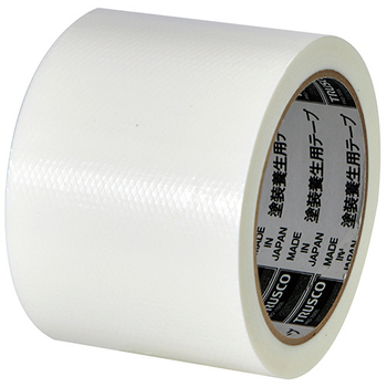 TRUSCO 塗装養生用テープ ホワイト 75mm×25m TYT7525-W 1巻