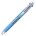 三菱鉛筆 3色ボールペン クリフター 0.7mm (軸色:透明水色) SE3304T.8 1本