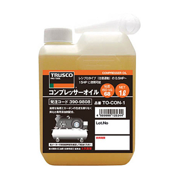 TRUSCO コンプレッサーオイル 1L TO-CO-N1 1本